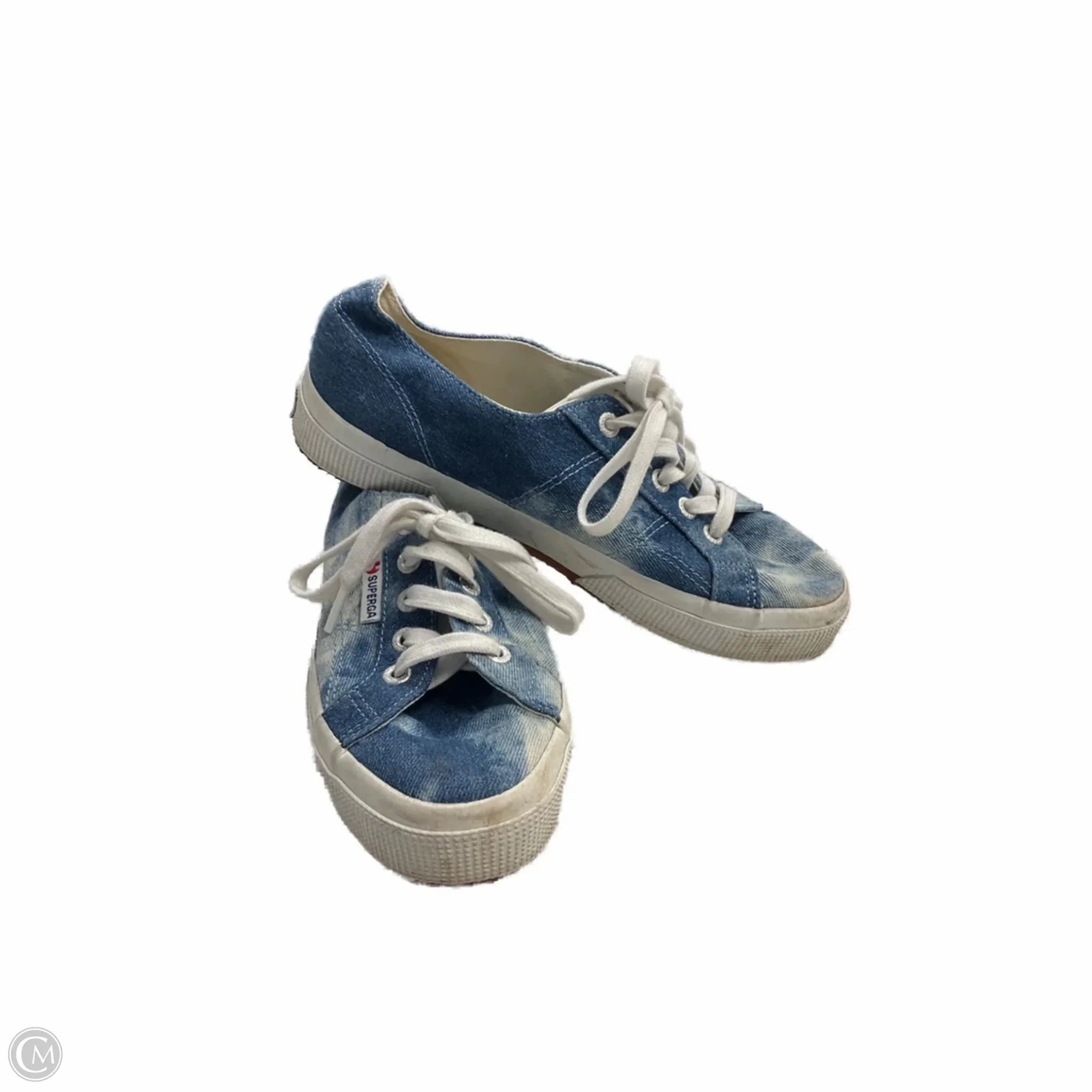 Shoes Sneakers By Superga In Blue, Size: 6 Smooth Upper Cushioned Feel