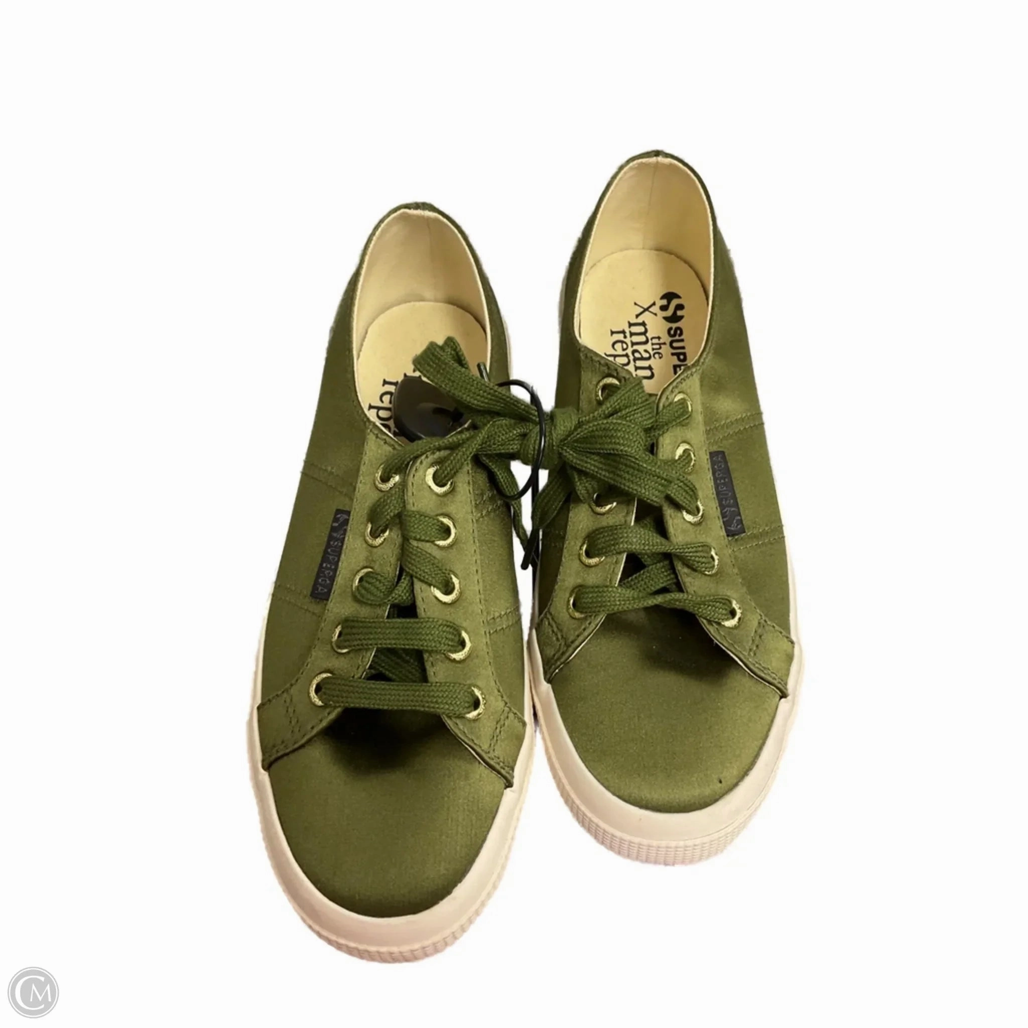 Urban Luxury Feel Fresh Shoes Sneakers By Superga In Green, Size: 7