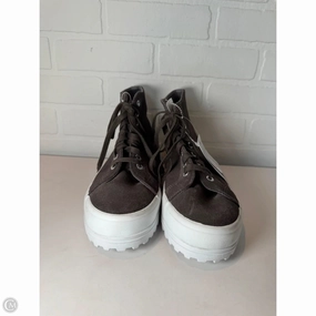 Shoes Sneakers By Superga In Grey & White, Size: 9.5 Sneaker Insoles Athletic Look