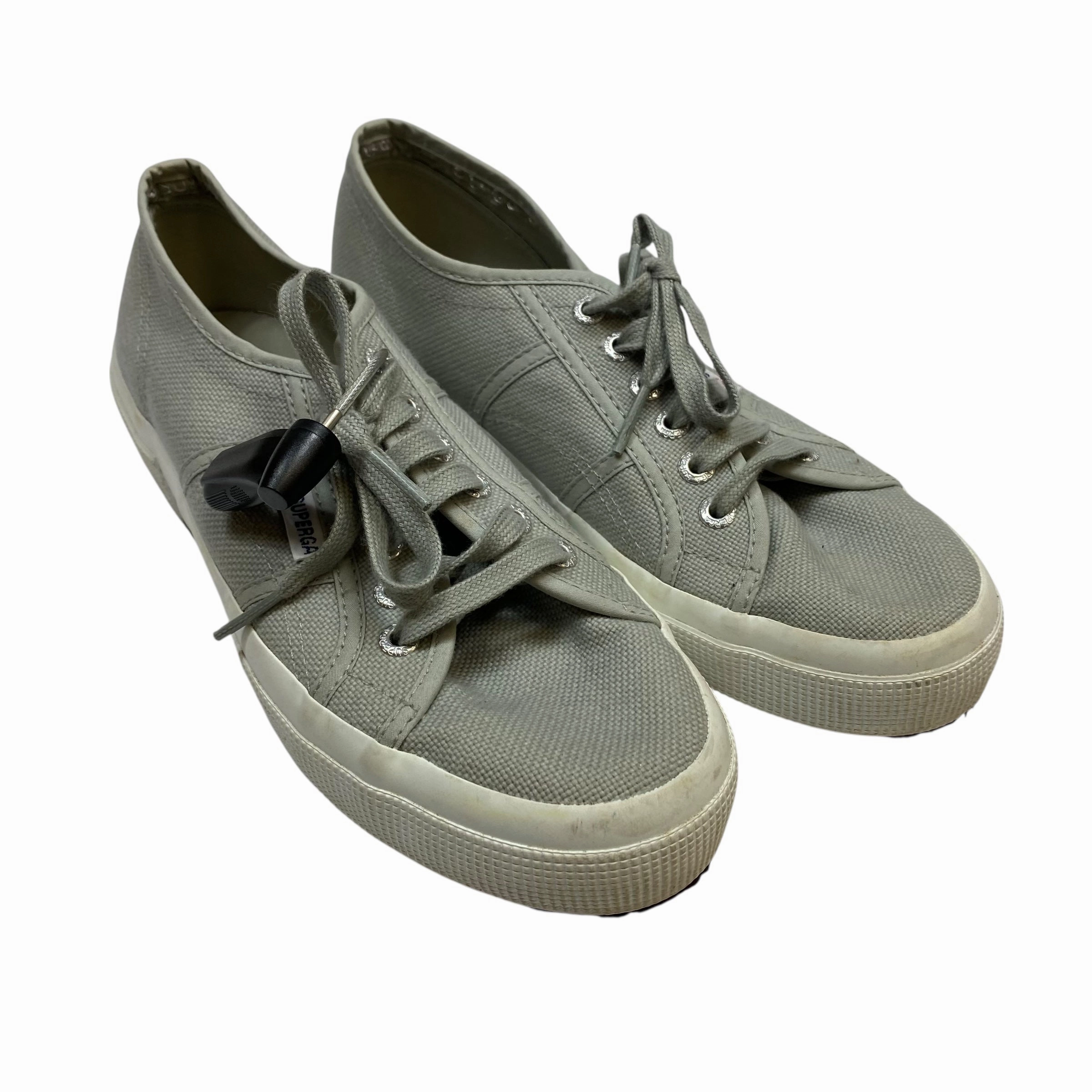 Shoes Sneakers By Superga In Grey, Size:8 Ultra Bounce Foam Core Elastic Bands
