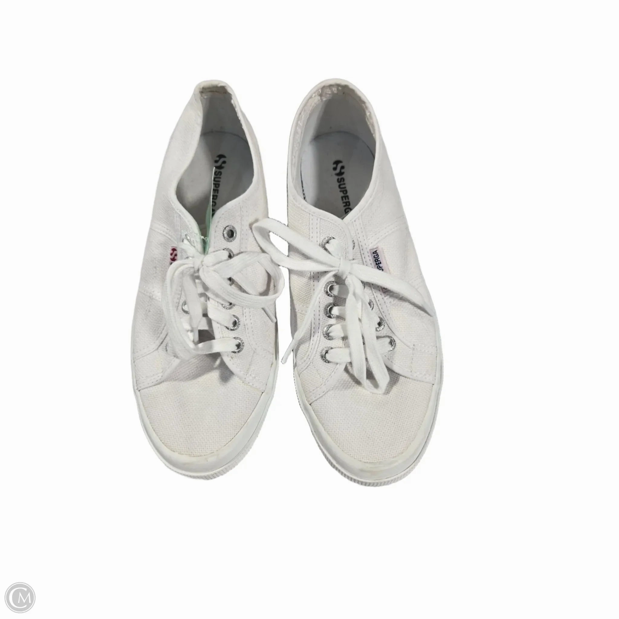 Shoes Sneakers By Superga In White, Size: 10 Fashion-forward materials