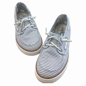 Designer comfort Classy durability Shoes Sneakers By Tommy Bahama In Striped Pattern, Size:8
