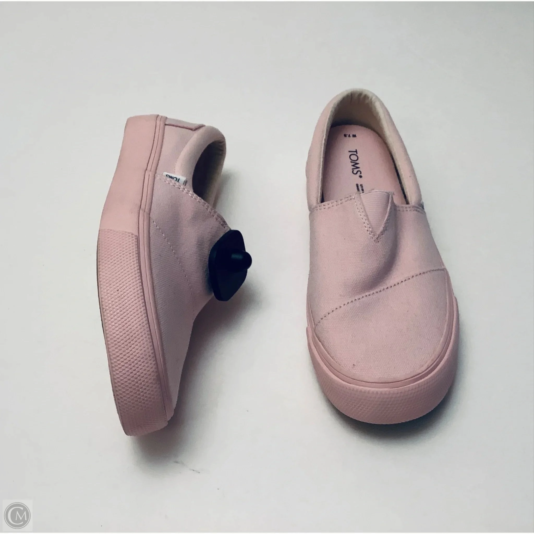 Comfort Benefit Shoes Sneakers By Toms In Pink, , Size: 7.5