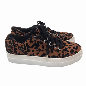 Elite Design Shoes Sneakers By Top Shop In Animal Print, Size: 6