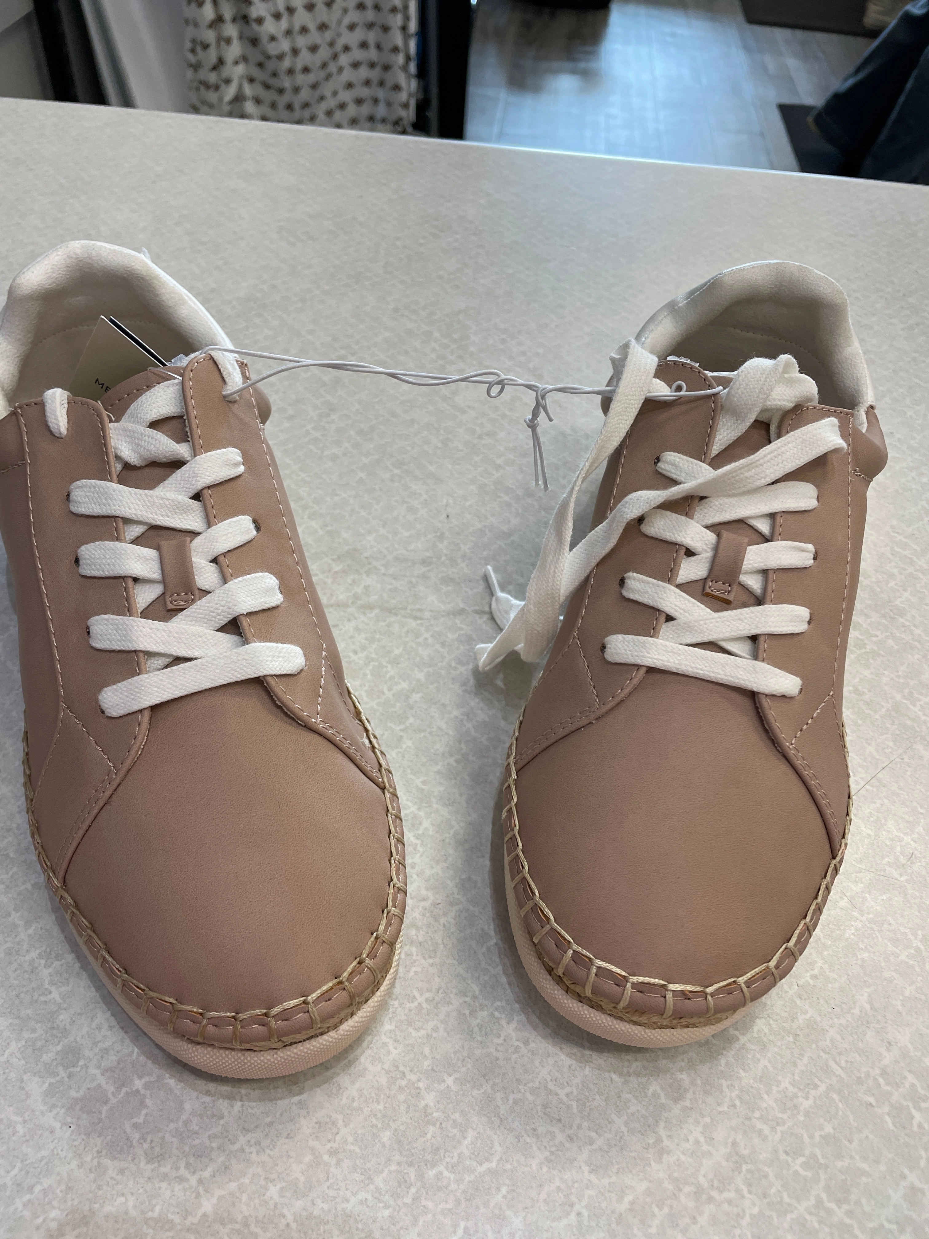 Shoes Sneakers By Universal Thread In Pink, Size: 9 Comfortable Stride Smooth Walk