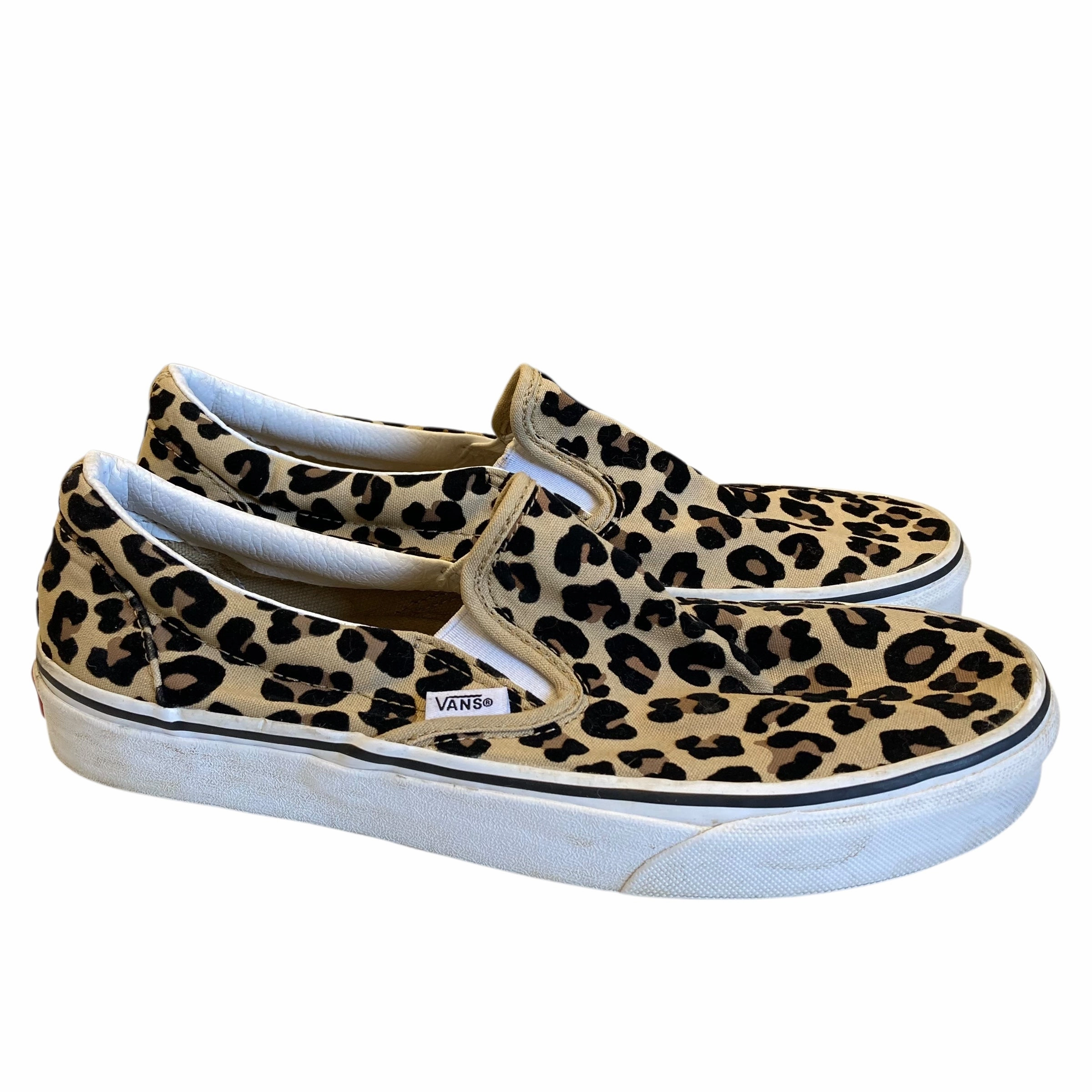 Non Toxic Components Shoes Sneakers By Vans In Animal Print, Size:10