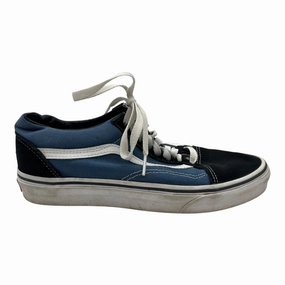Shoes Sneakers By Vans In Black & Blue, Size:8.5 Sport Influence