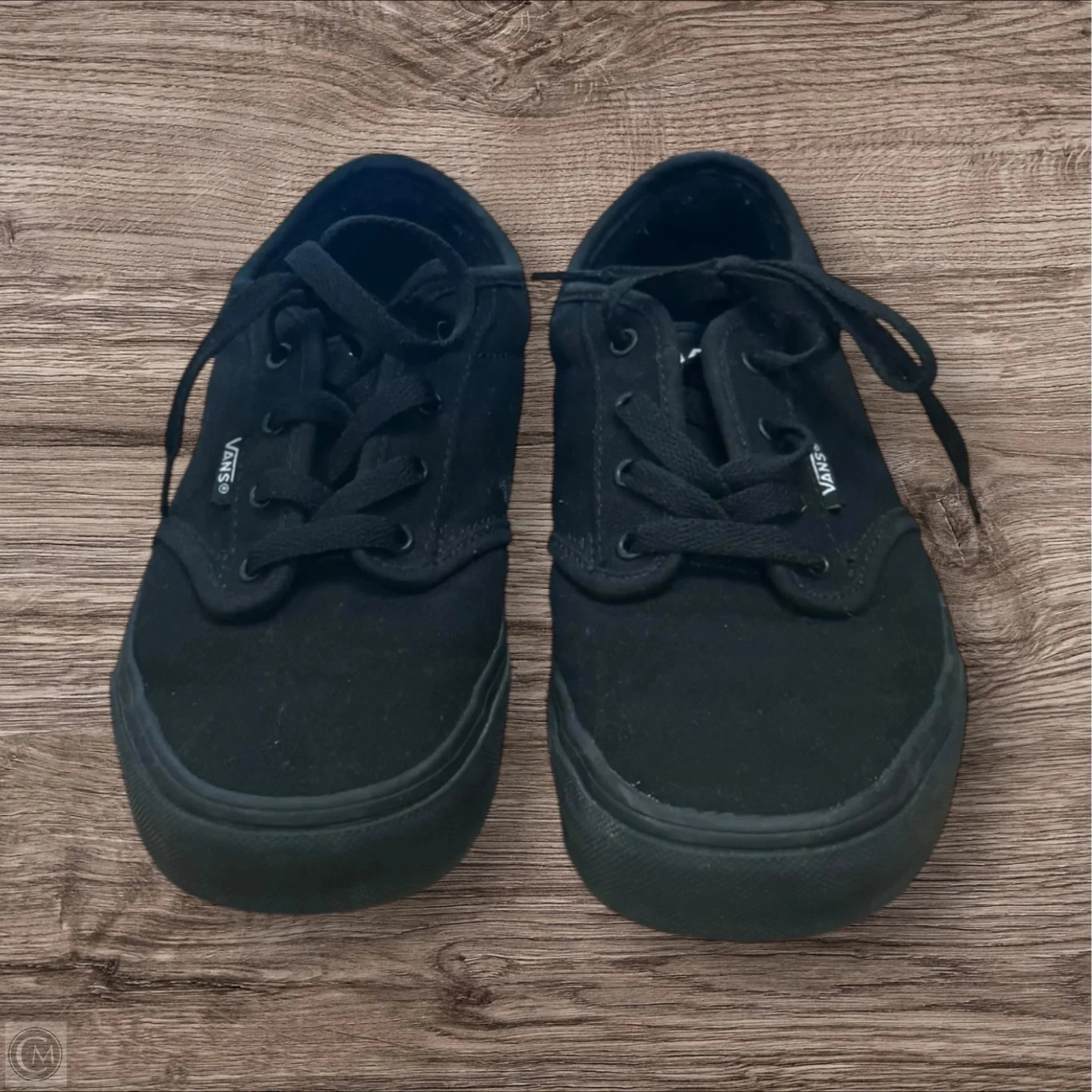 Crisp Look Shoes Sneakers By Vans In Black, Size: 5