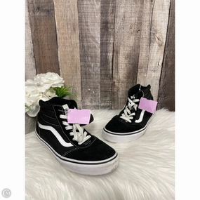 Shoes Sneakers By Vans In Black, Size: 7.5 Sport Fit Ankle padding