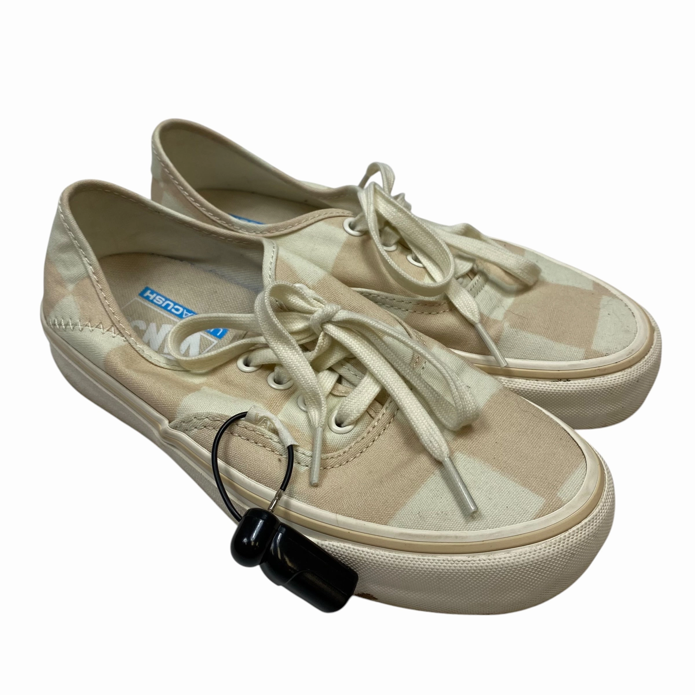 Shoes Sneakers By Vans In Cream & Pink, Size: 6 Durable ease