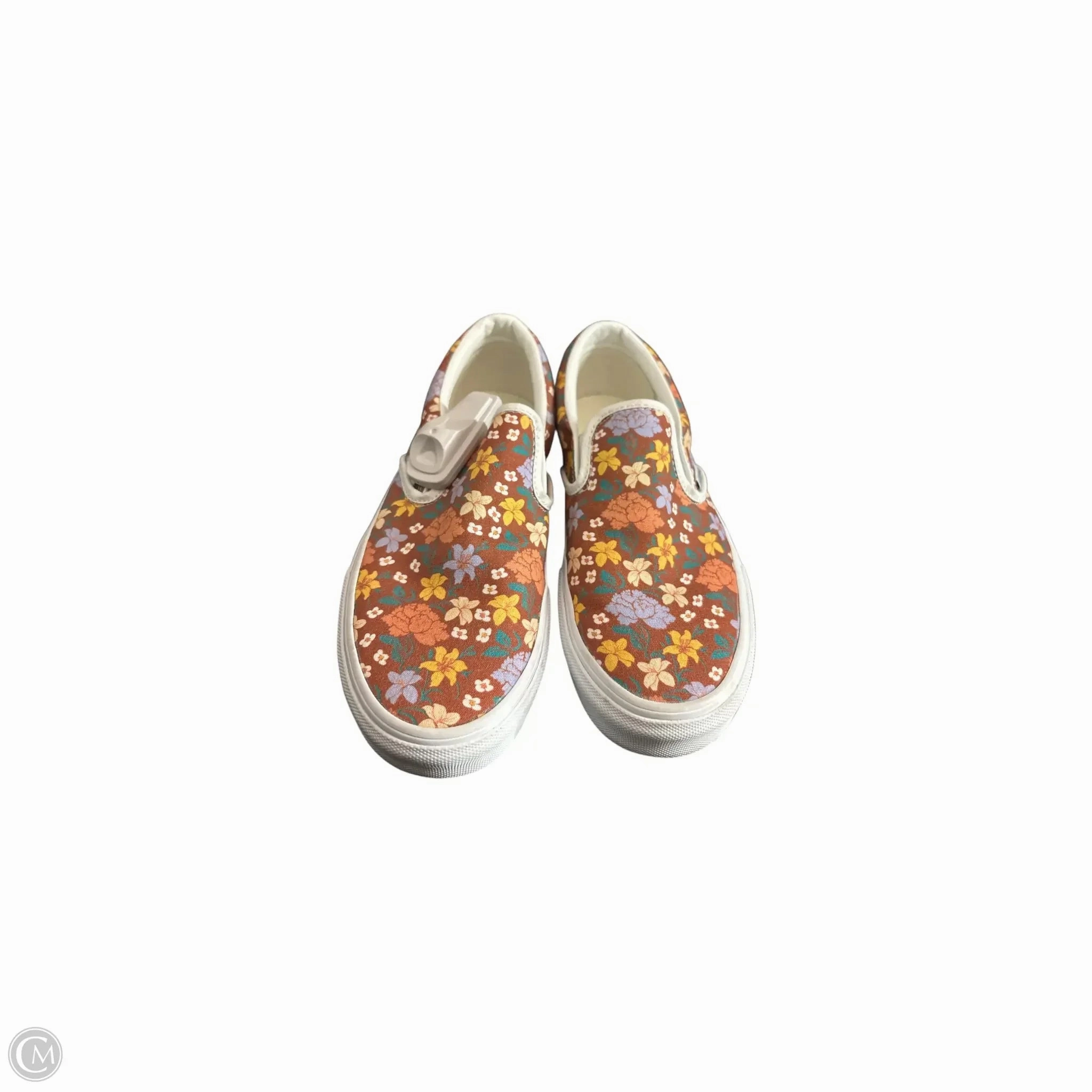 Shoes Sneakers By Vans In Floral Print, Size: 8.5 Eco Friendly Dye Urban Inspired