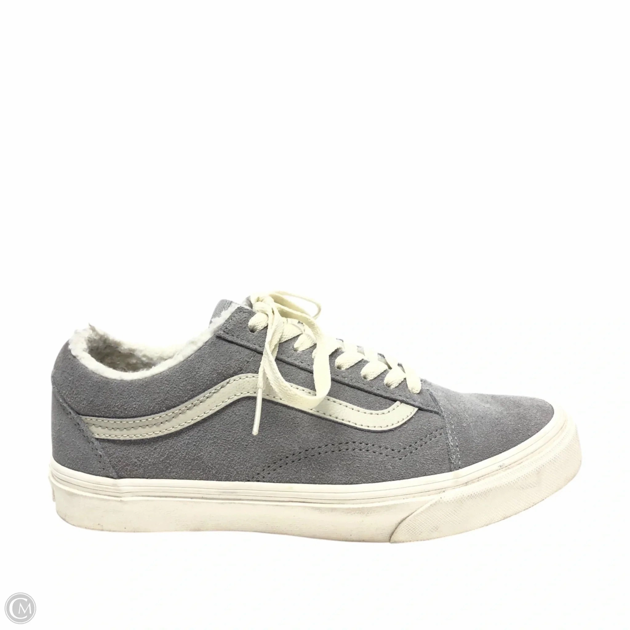 Stretch Step Shoes Sneakers By Vans In Grey, Size: 8
