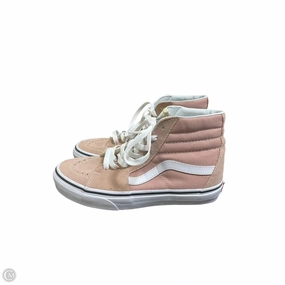 Impact Dispersing Muscle Friendly Shoes Sneakers By Vans In Pink, Size: 6.5