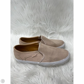 Toe Cap Flex grooves Shoes Sneakers By Vans In Pink, Size: 9