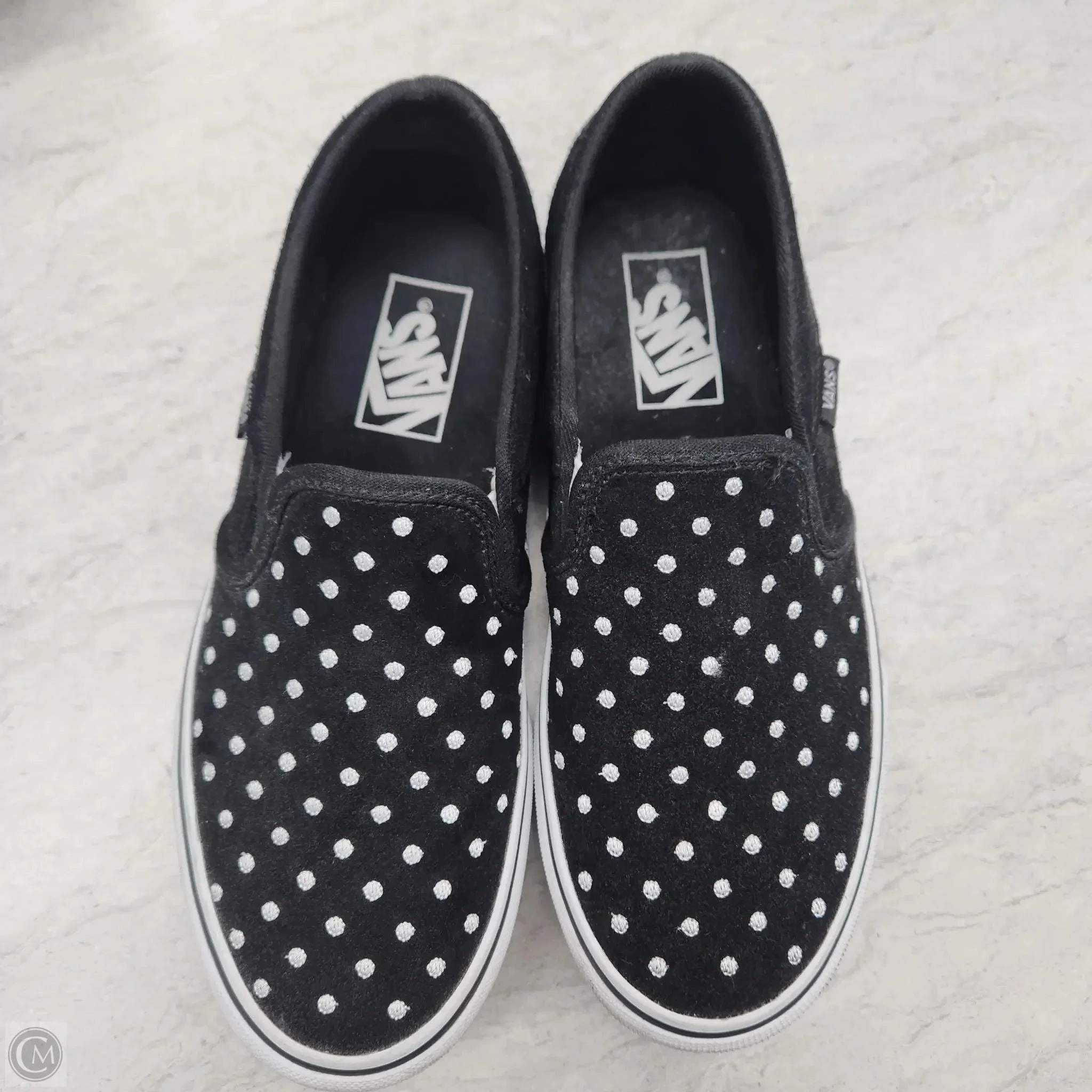 Shoes Sneakers By Vans In Polkadot Pattern, Size: 6 Cloud cushion Supportive Comfort