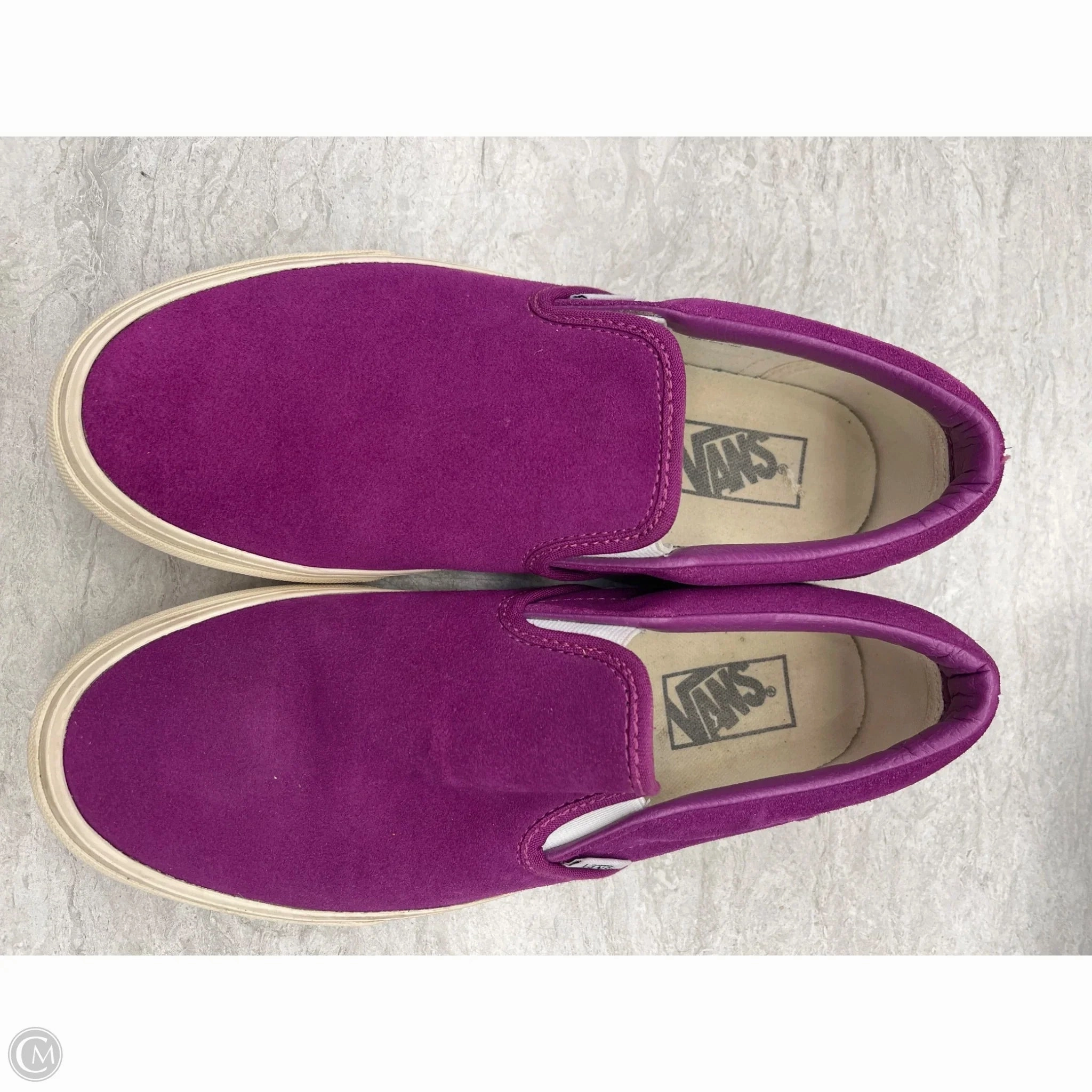 Modern Casual Comfort Wrap Shoes Sneakers By Vans In Purple, Size: 9.5