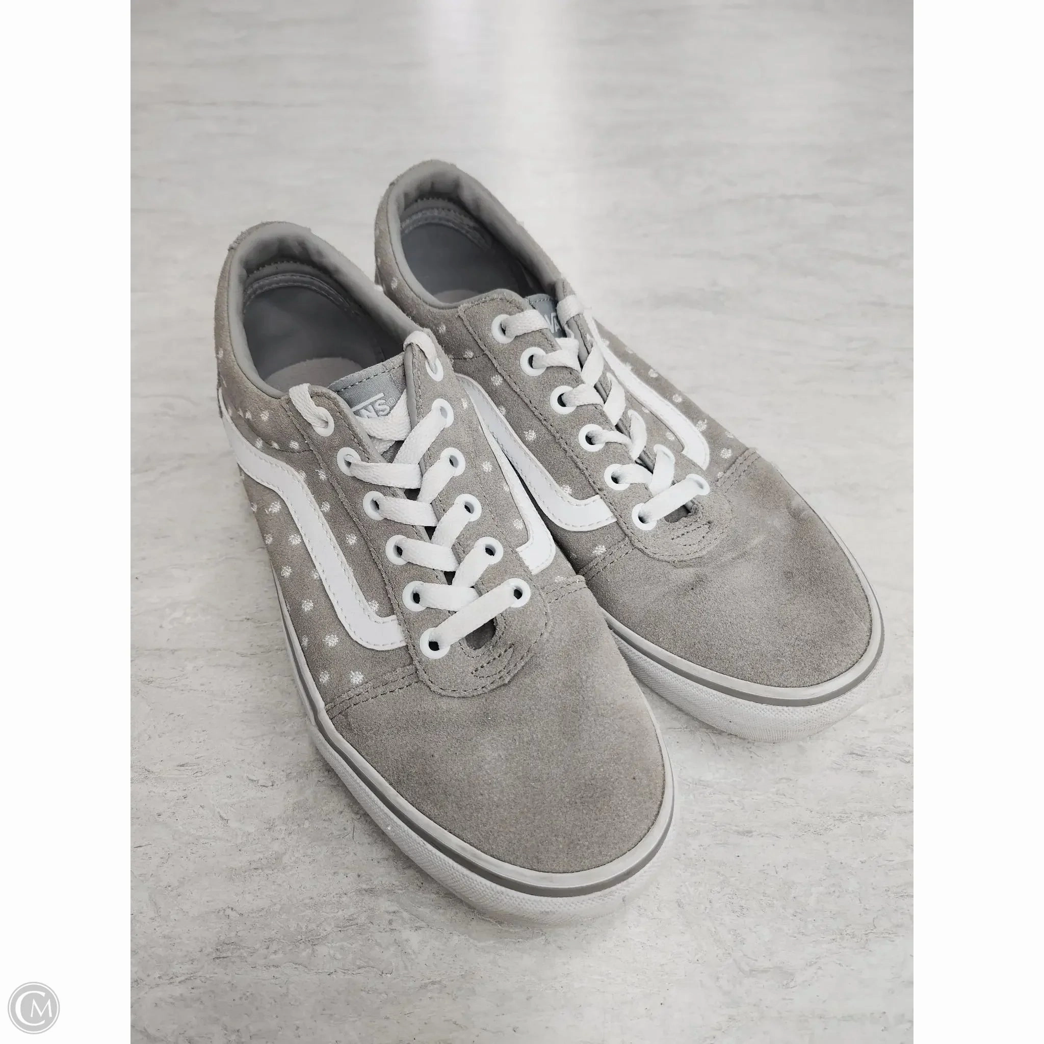 Shoes Sneakers By Vans In Taupe, Size: 9.5 Impact Reduction