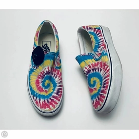 Shoes Sneakers By Vans In Tie Dye Print, Size: 9 Cross Training Sneakers Orthopedic Friendly Fit