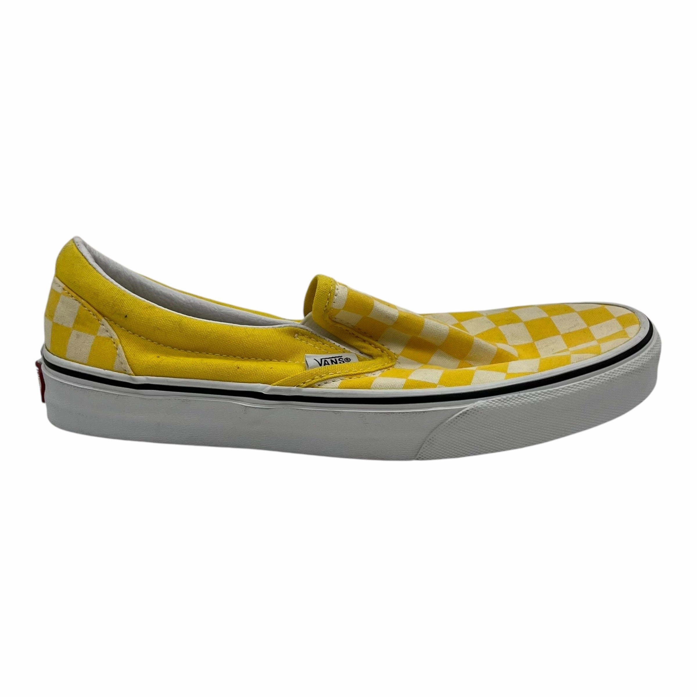 Shoes Sneakers By Vans In Yellow, Size:8 Anti   Bacterial