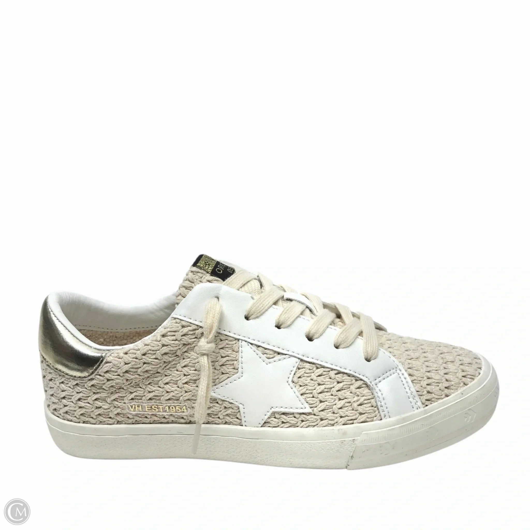 Shoes Sneakers By Vintage Havana In Cream, Size: 8 Comfort Line Impact Diffusion Layer