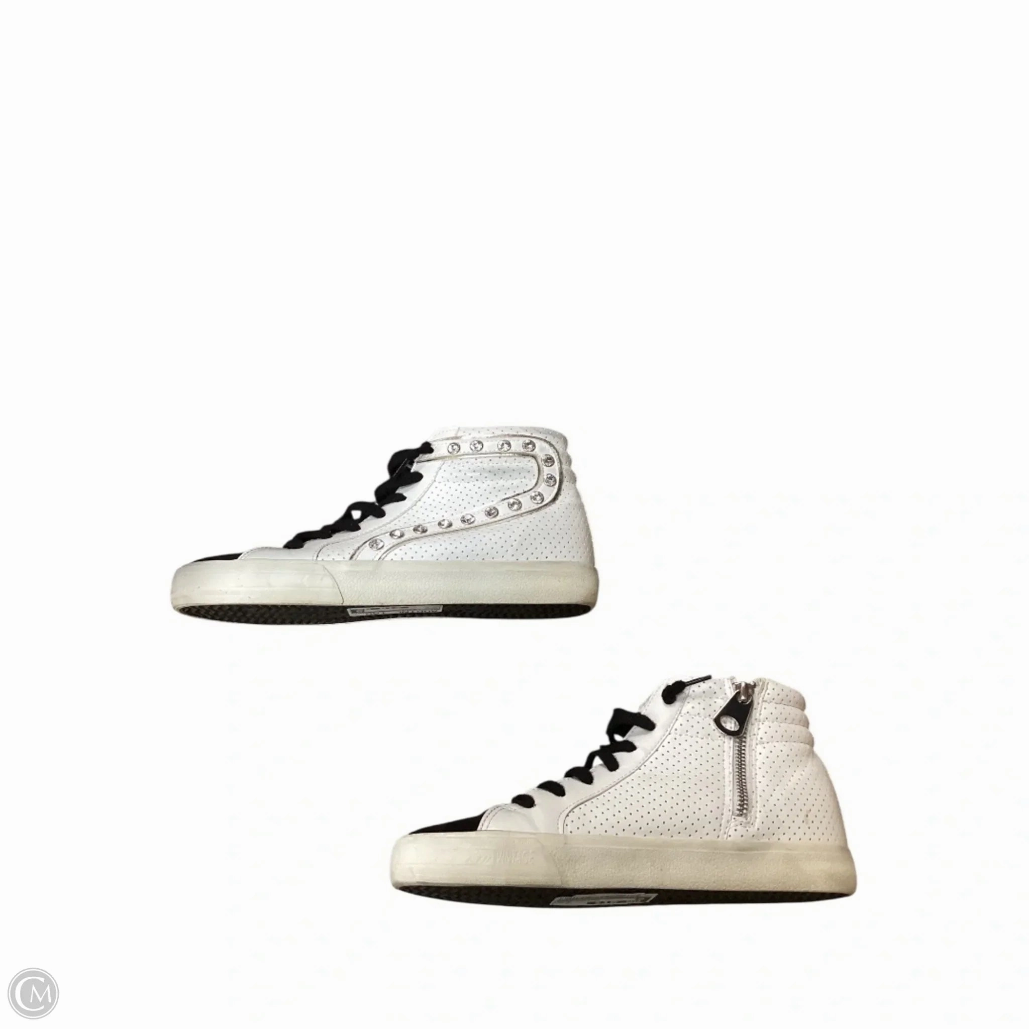 Shoes Sneakers By Vintage Havana In White, Size: 8 High Speed
