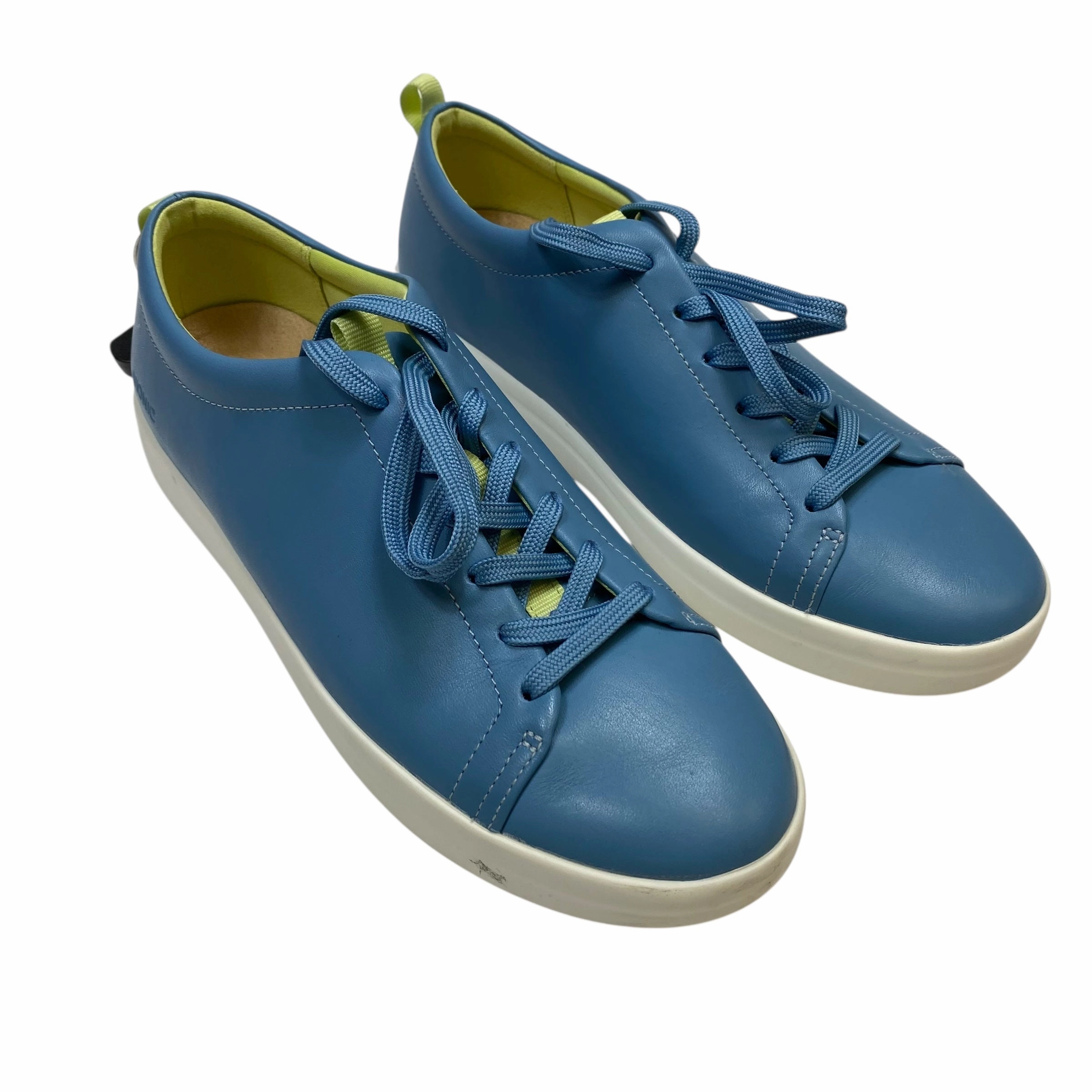 Ankle Cushioning Timeless Performance Shoes Sneakers By Vionic In Blue, Size:7.5