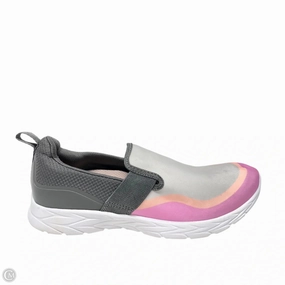 Shoes Sneakers By Vionic In Grey & Pink, Size: 7.5 Quick Release Tongue