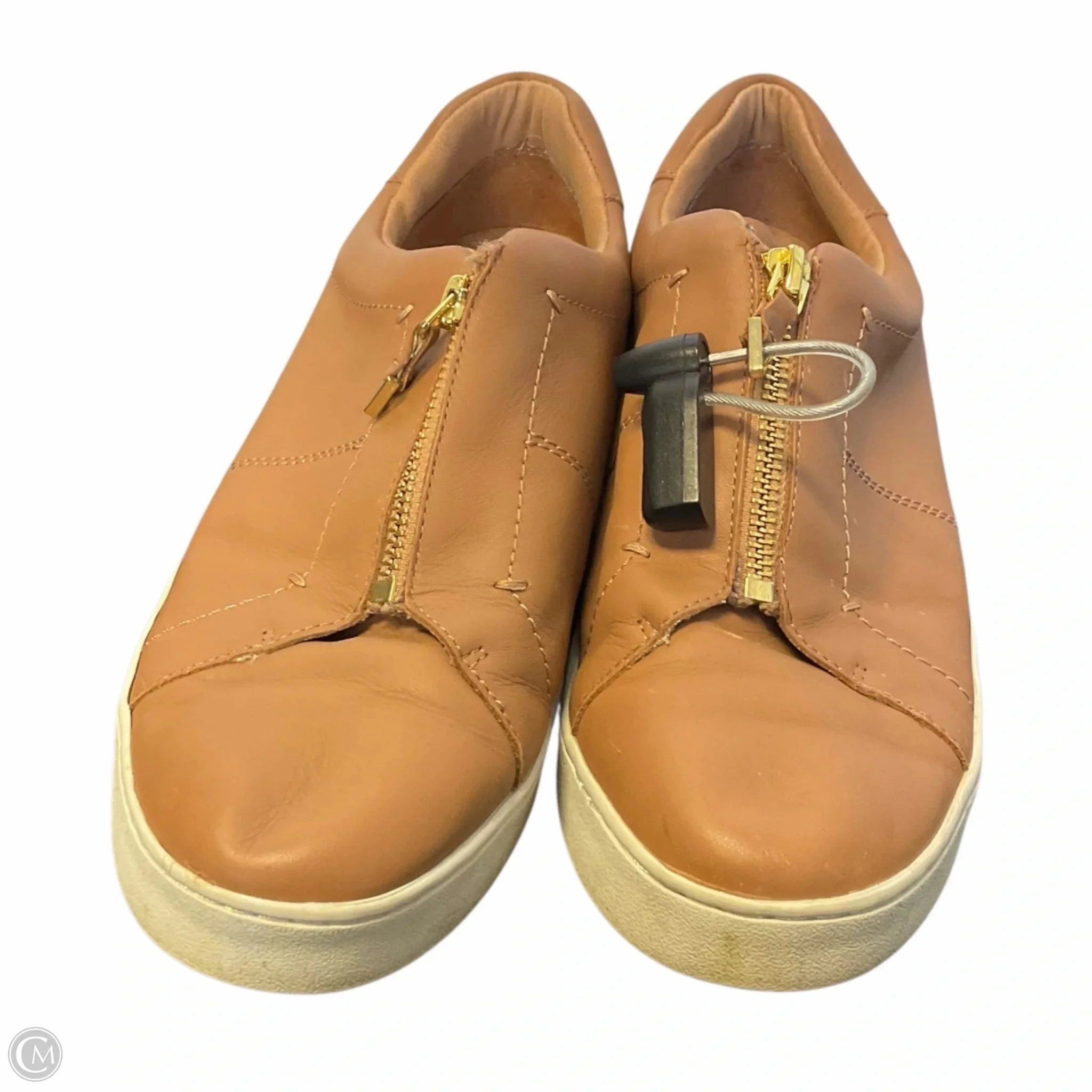 Woven Reinforcement Shoes Sneakers By Vionic In Tan, Size: 9