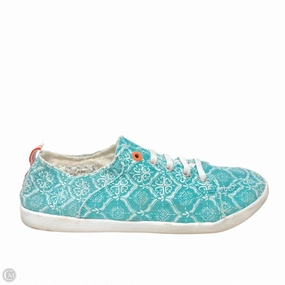 Comfort Soft Heat Release Shoes Sneakers By Vionic In Teal, Size: 11