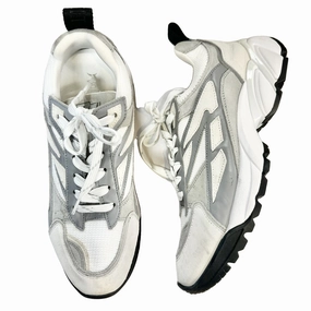 Shoes Sneakers By Zadig And Voltaire In Grey & White, Size: 10 Run Flex