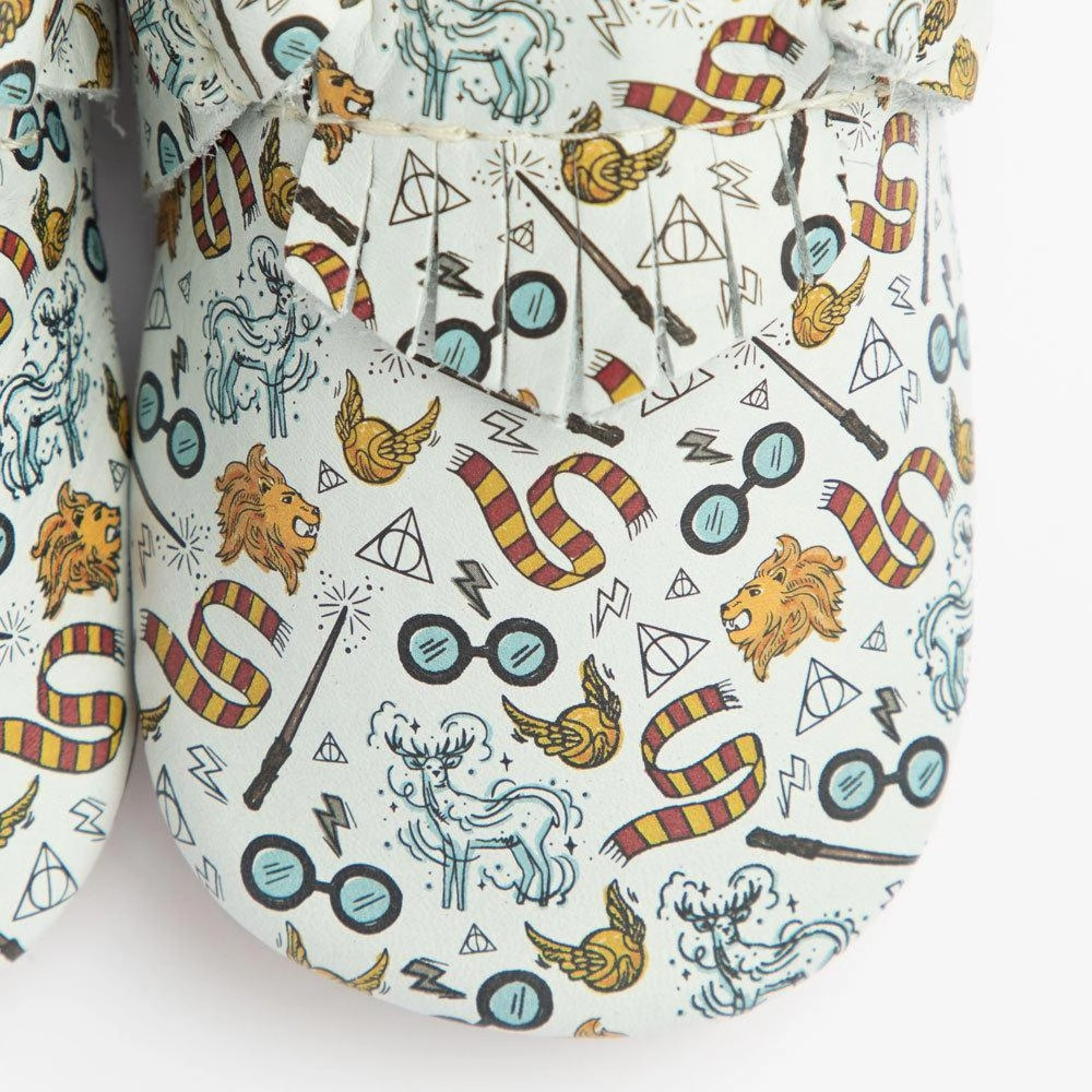 Flexible Grooves Moisture Wicking Fabric Harry Potter City Baby Shoe