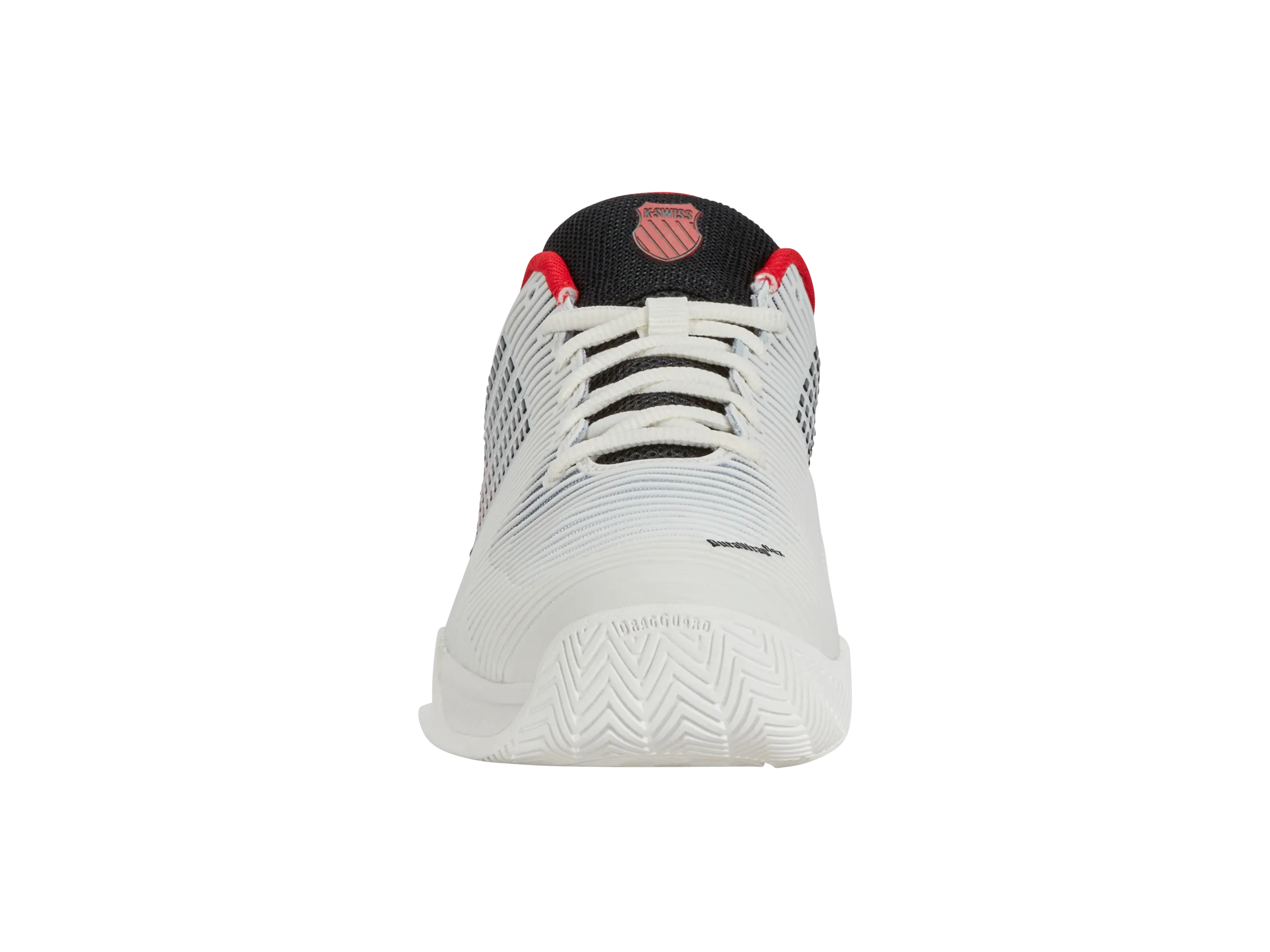 06613-104-M | HYPERCOURT EXPRESS 2 | BRIGHT WHITE/STRETCH LIMO/HIGH RISK RED Stone Gray Calm Step