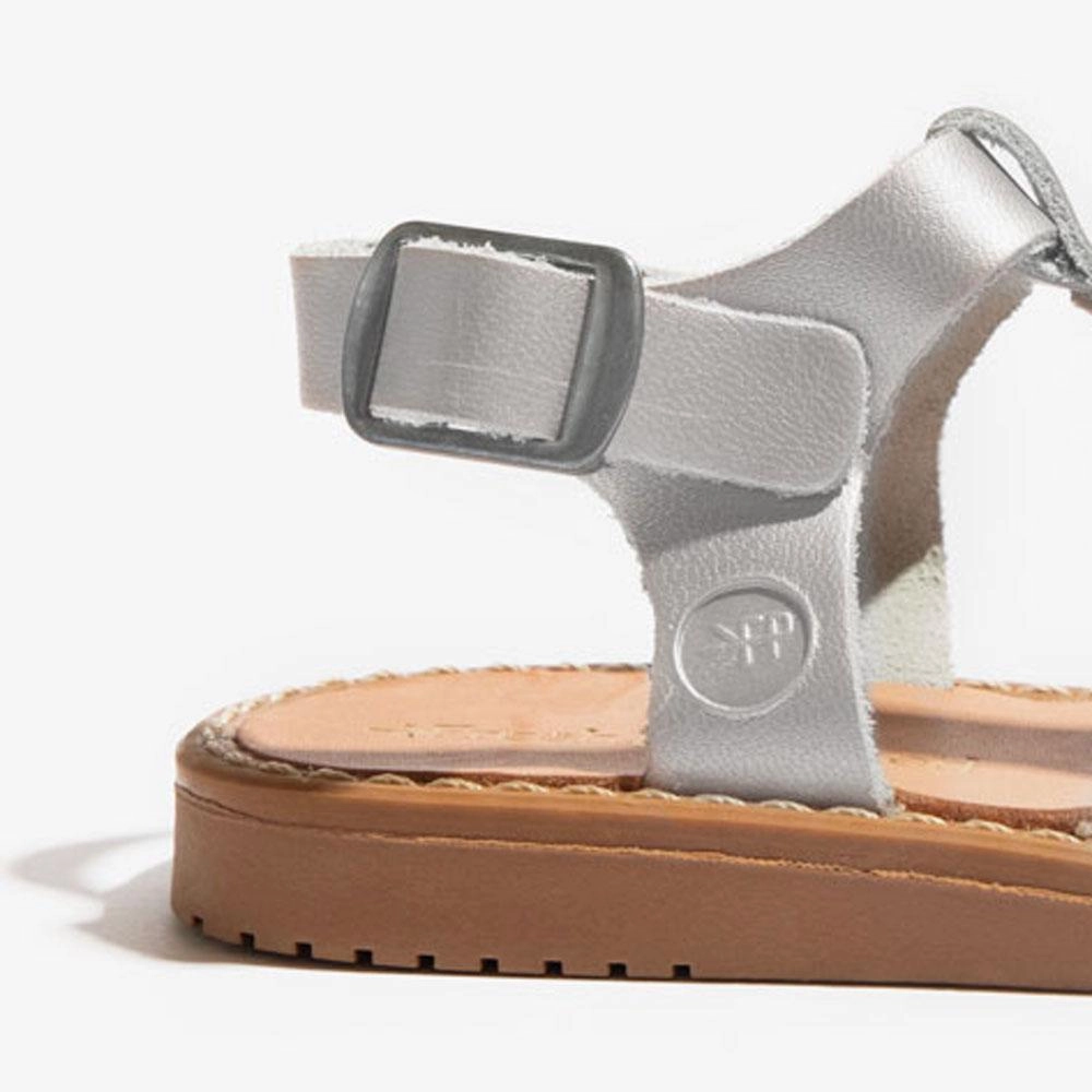 Silver Newport Clog material quick dry