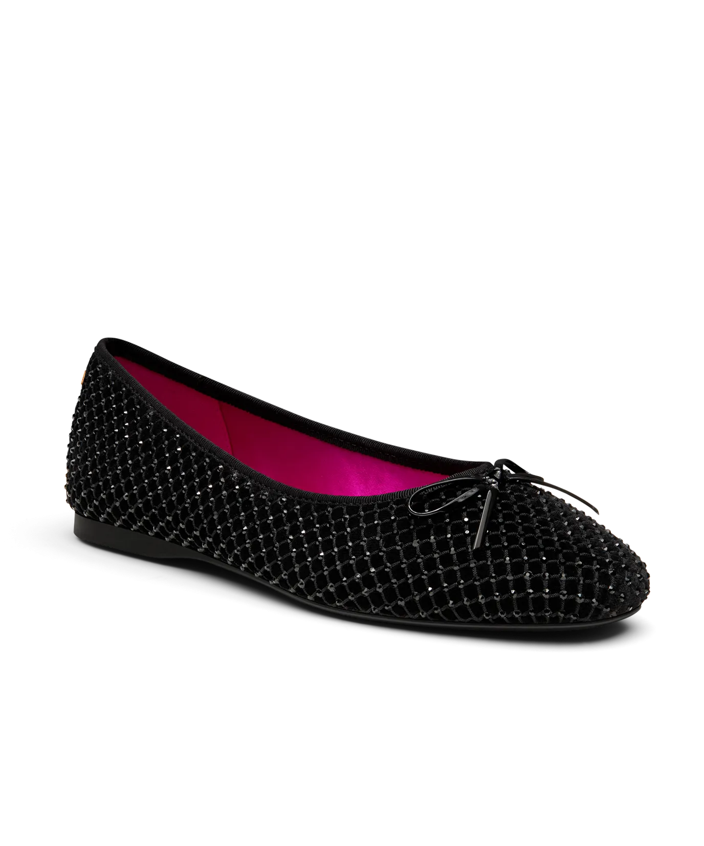 Fashion Staple Shoes Market Show The Songbird - Black Velvet Crystal