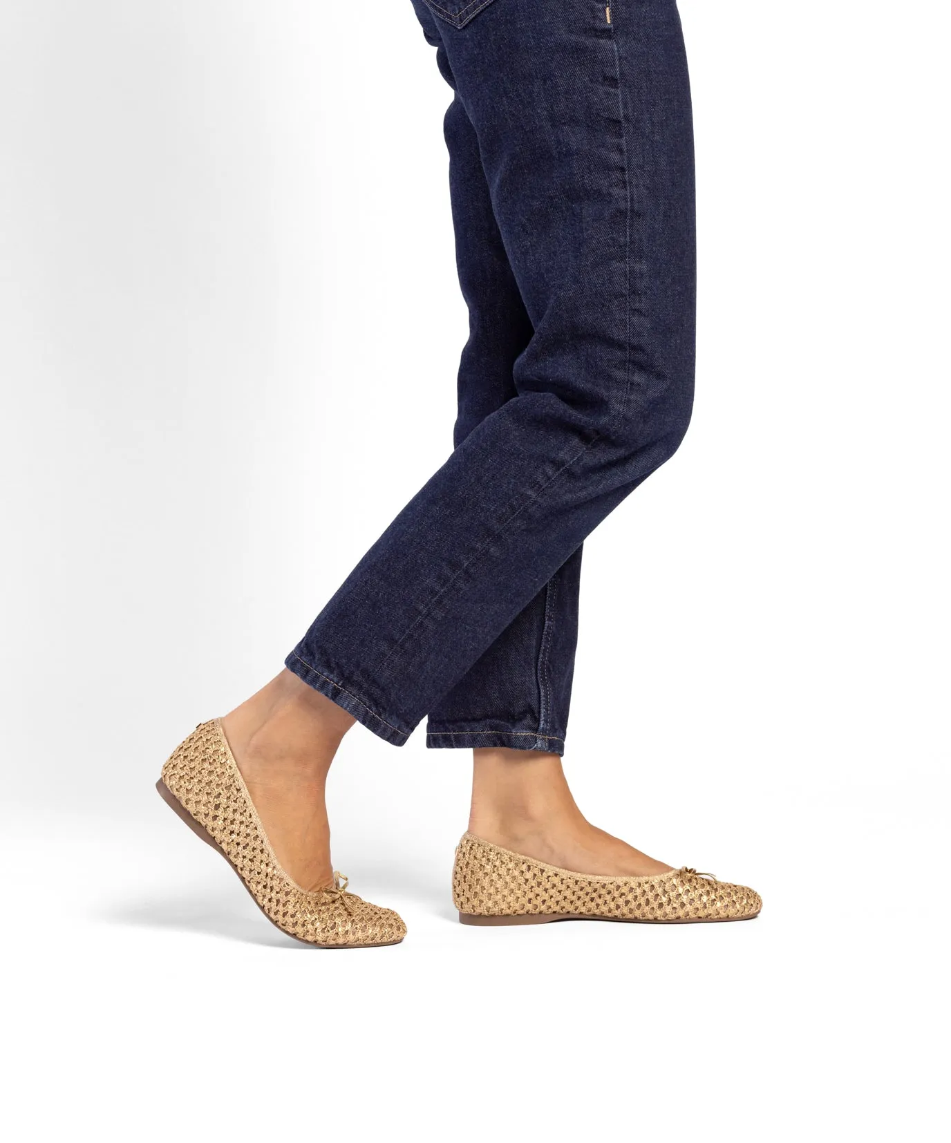 Shore Glow Versatile Look The Songbird - Gold Openweave