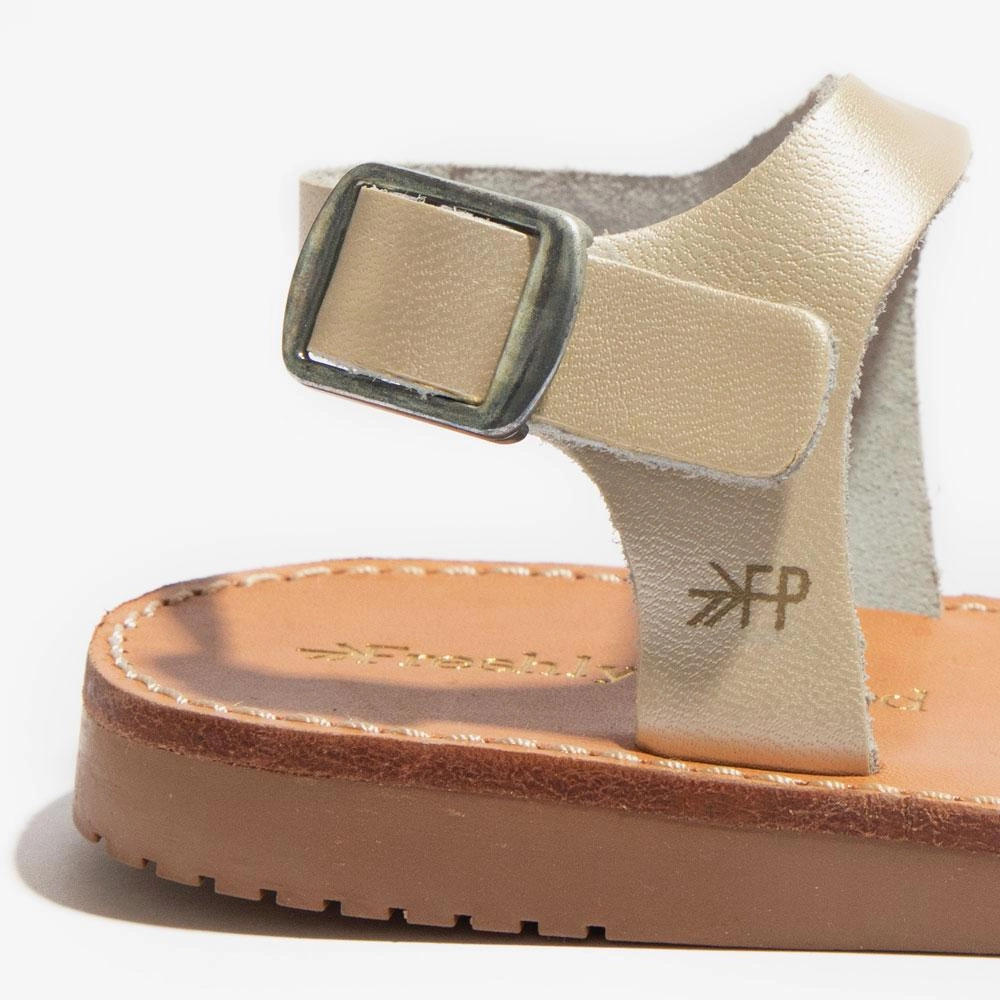 Platinum Carmel Sandal Year long
