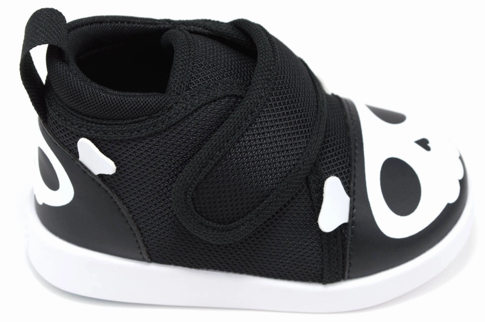 Skull & Crossbones Pirate  Squeaky Toddler Shoes | Black/White Version 2 2025 Practical Design Airflow channels