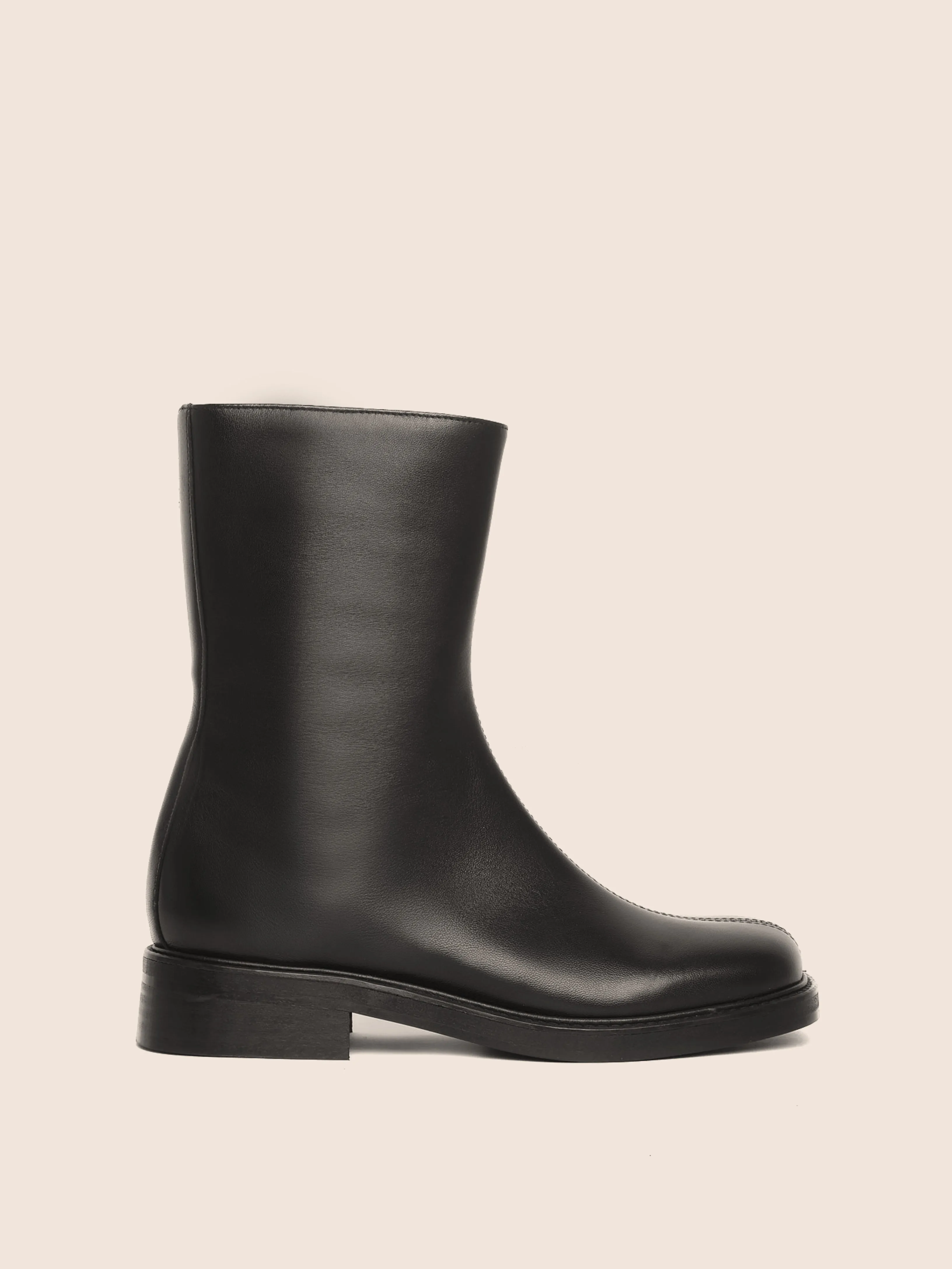 rain walk Shock Absorption Core Leon Black Boot