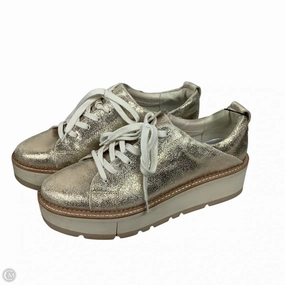 High Traction Outsole Tensile Reinforcement Shoes Sneakers By Dolce Vita In Gold, Size: 11