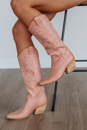 Boots Made For Walkin' Cowgirl Boots Cushioned Base Busy Professionals