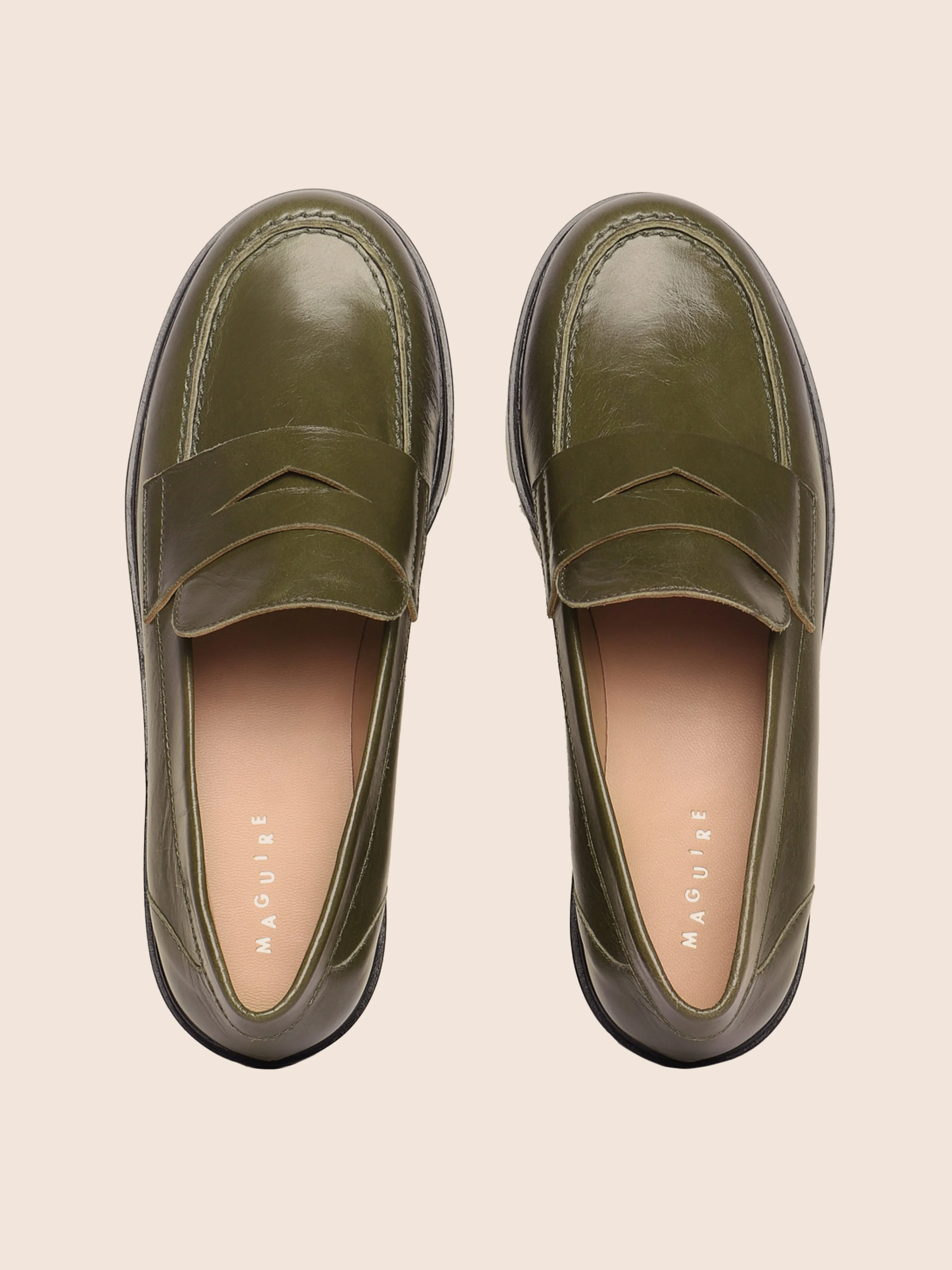 Joy Step Soft Movement Orio Olive Loafer