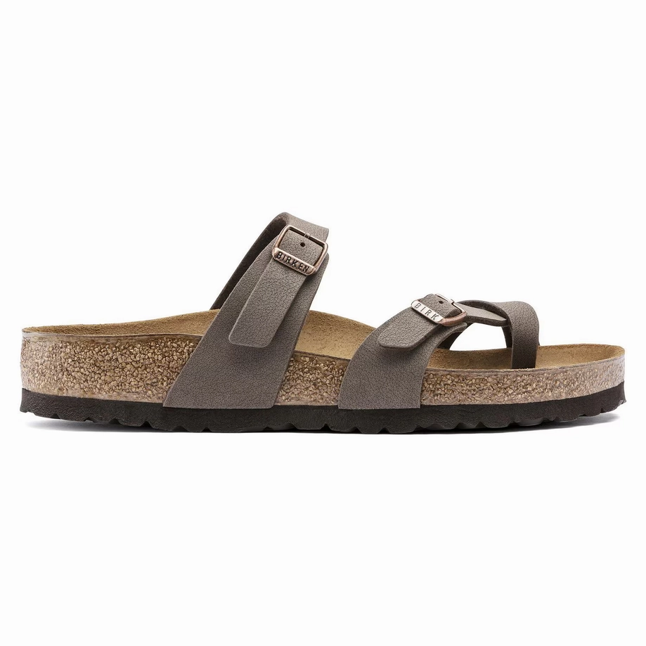 Indoor Birkenstock Women's Mayari Birkibuc - Mocha