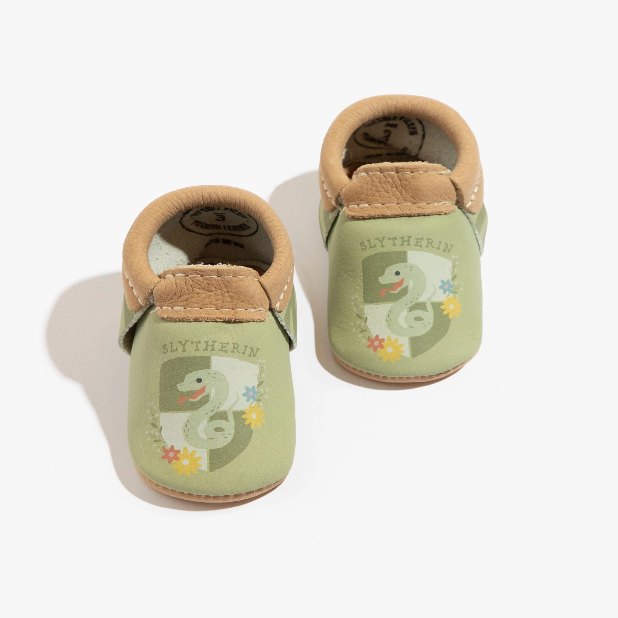 Slytherin Snake City Baby Shoe Hygienic Footbed Easy Clean Surface