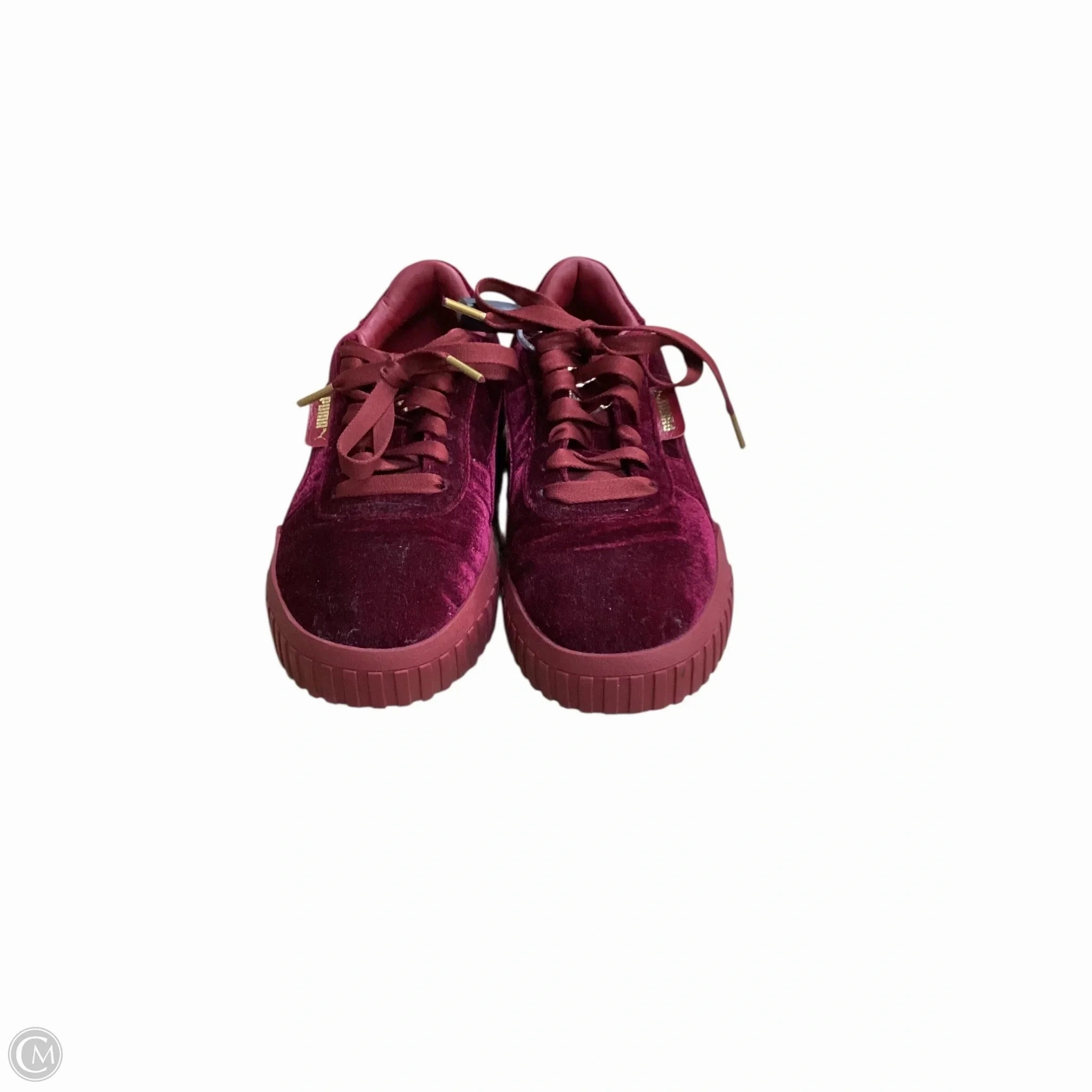 Thermoplastic Construction Gym Essential Shoes Sneakers By Puma In Red, Size: 9