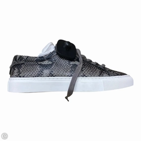 Torsional Stability Plate Shoes Sneakers By J Slides In Snakeskin Print, Size: 7
