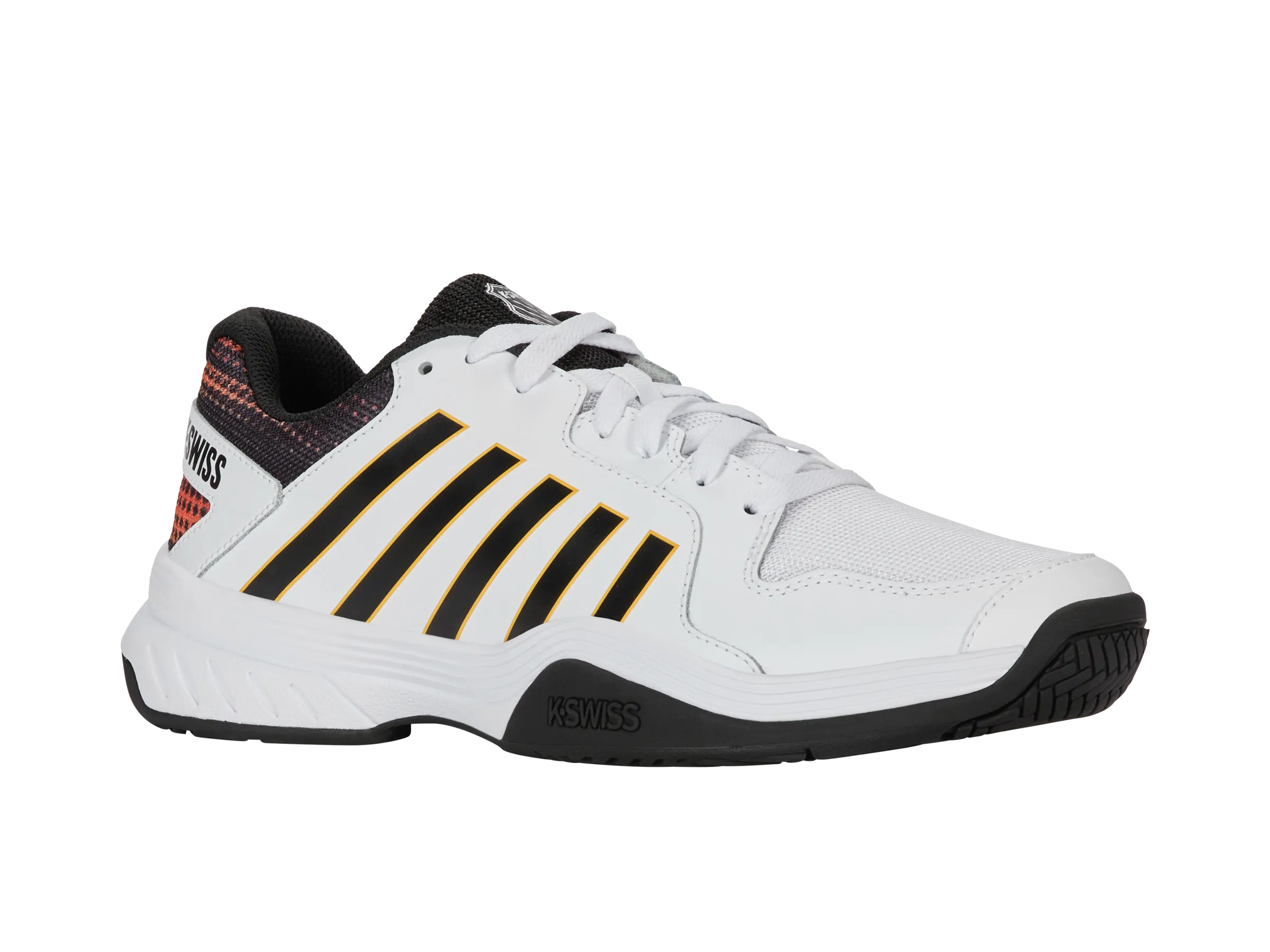 08552-969-M | COURT EXPRESS PICKLEBALL | WHITE/DUBARRY/DAFFODIL Arch Support Technology Low Profile