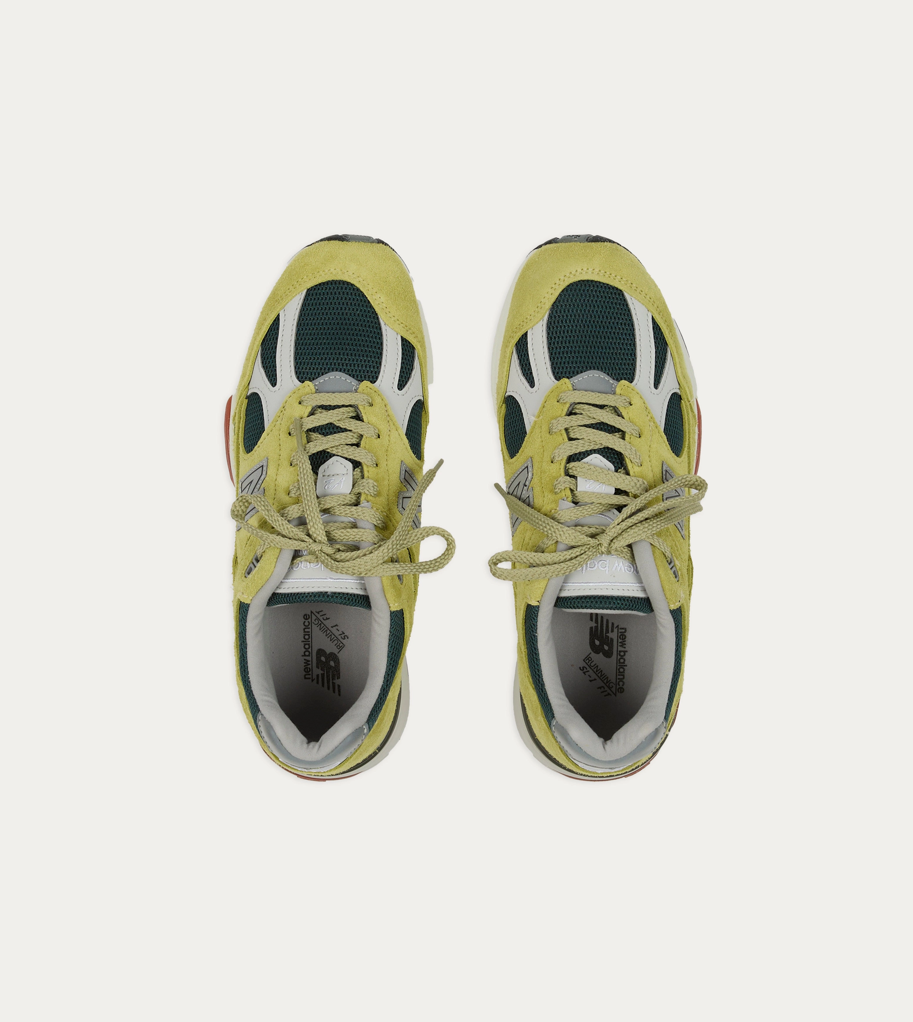 New Balance 'Grape Sorbet' Beechnut Made in UK 991v2 Trainers Firm Edge