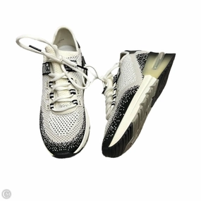 Quick Form Cushioned Feel Shoes Sneakers By Ash In Black & White, Size: 5.5