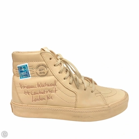 Shoes Sneakers By Vans In Cream, Size: 5.5 Slip Easy
