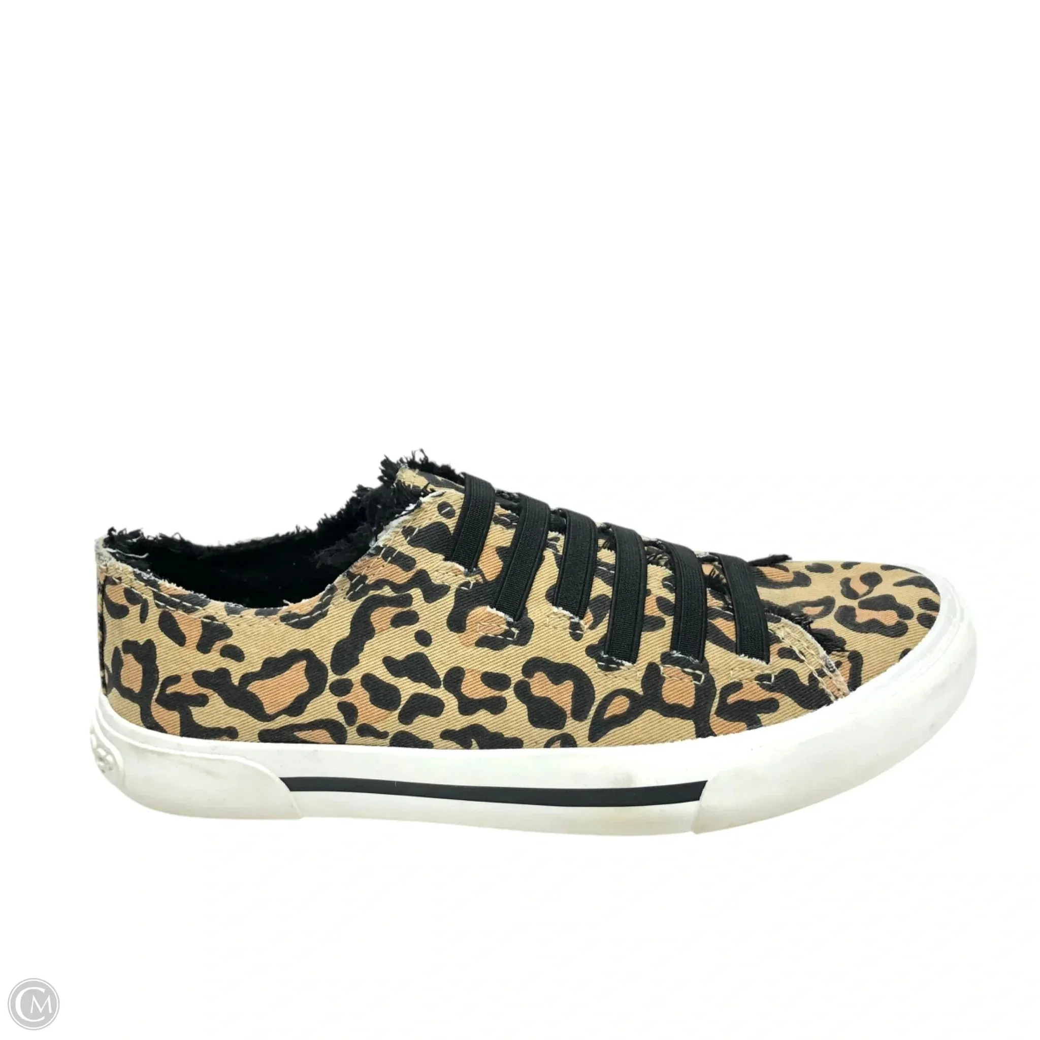 Anatomical Contouring Slip On Style Shoes Sneakers By Rocket Dogs In Animal Print, Size: 7